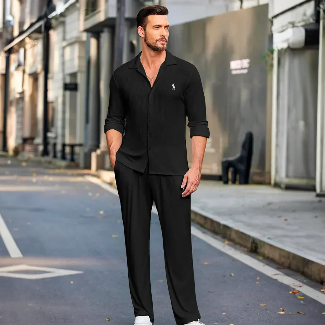 [1 KAUFEN, 2 BEKOMMEN] Premium Herren-Set Schwarz